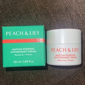 Peach&Lily matcha pudding antioxidant cream